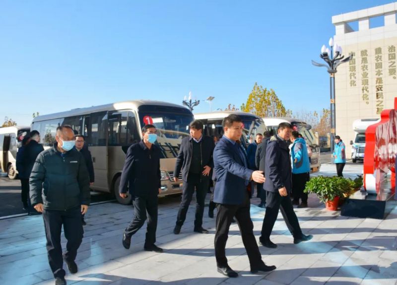 推動農業(yè)現代化丨熱烈歡迎衛(wèi)輝市各級領導蒞臨我司調研指導